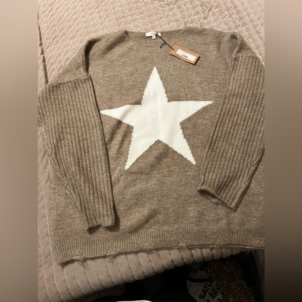 Easel star sweater